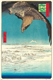 GBeye Hiroshige Jumantsubo Plain at Fukagawa Affiche 61x91,5cm | yourdeclineoration.com