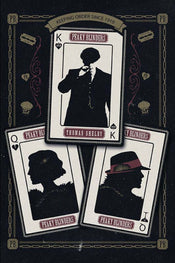 GBeye Peaky Blinders Cards Affiche Art 61x91,5cm | yourdeclineoration.com