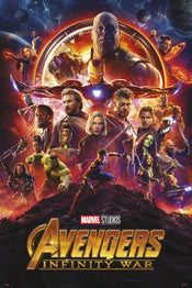 Grupo Erik GPE5252 Avengers Infinity War One Sheet Affiche 61X91,5cm | yourdeclineoration.com