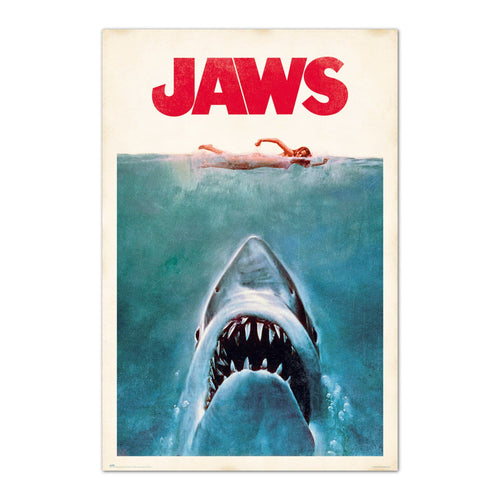 Grupo Erik GPE5530 Jaws Affiche 61X91,5cm | yourdeclineoration.com