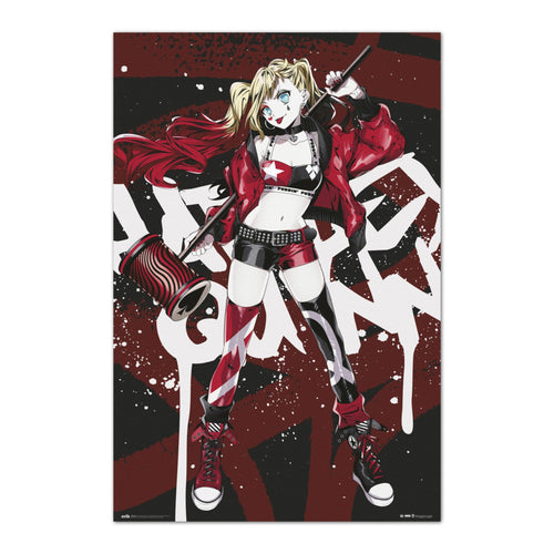 Grupo Erik Gpe5593 Affiche Art Dc Comics Harley Quinn Anime | yourdeclineoration.com