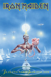 grupo erik gpe5703 iron maiden seventh son of a seventh son affiche poster 61x91-5 cm | yourdeclineoration.com