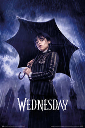 grupo erik gpe5735 wednesday umbrella affiche affiche poster 61x91 5cm | yourdeclineoration.com