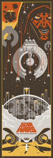 Grupo Erik PPGE8060 Star Wars Episode I Affiche 53X158cm | yourdeclineoration.com
