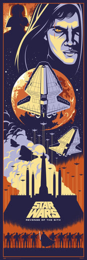 Grupo Erik PPGE8062 Star Wars Episode Iii Affiche 53X158cm | yourdeclineoration.com