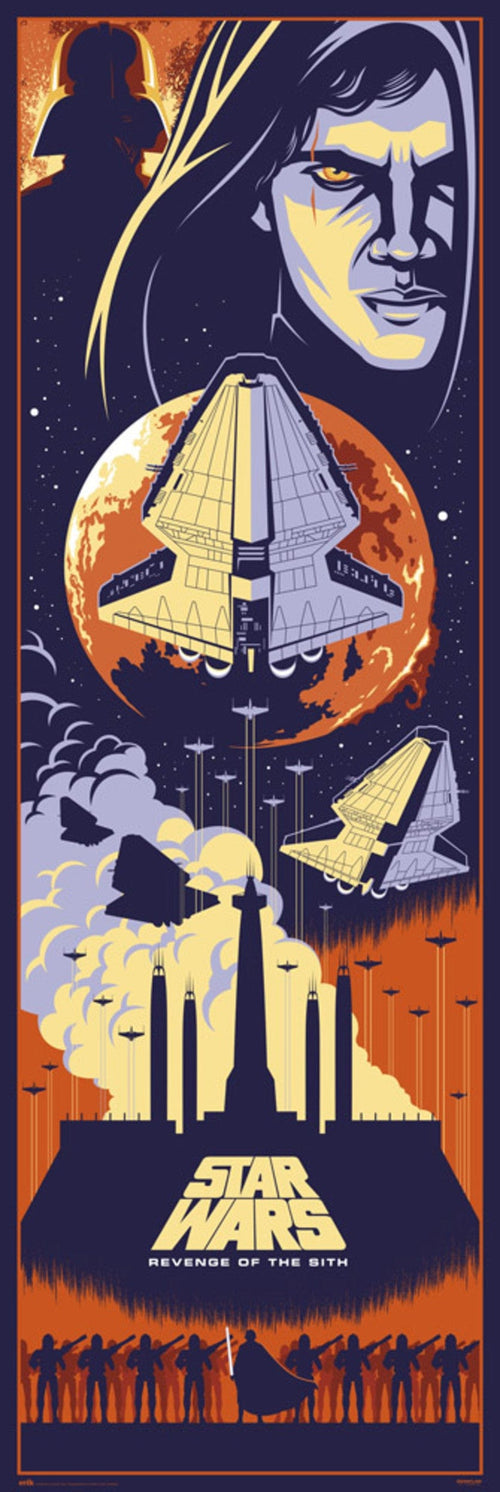 Grupo Erik PPGE8062 Star Wars Episode Iii Affiche 53X158cm | yourdeclineoration.com
