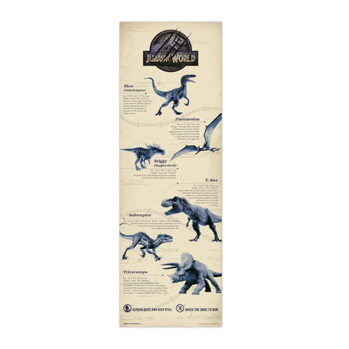 Grupo Erik PPGE8087 Jurassic World Affiche 53X158cm | yourdeclineoration.com