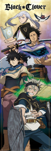 grupo erik ppge8100 black clover affiche affiche poster 53x158cm | yourdeclineoration.com