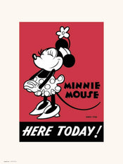 Grupo Erik Disney Minnie 90 Affiche Art 30X40cm | yourdeclineoration.com