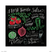 Grupo Erik Lily And Val Fresh Tomata Salsa Affiche Art 30X30cm | yourdeclineoration.com