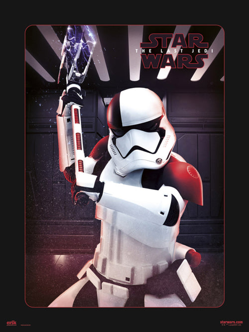Grupo Erik Star Wars Vill Executioner Trooper Affiche Art 30X40cm | yourdeclineoration.com