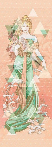 Komar Printemps Papier Peint Intissé 100x280cm 2 bandes | yourdeclineoration.com