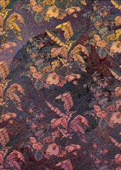 Komar Orient Violet Papier Peint Intissé 200x270cm 4 bandes | yourdeclineoration.com