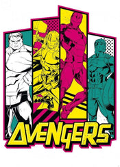 Komar Avengers Flash Papier Peint Intissé 200x280cm 4 bandes | yourdeclineoration.com