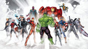 Komar Avengers Unite Papier Peint Intissé 500x280cm 10 bandes | yourdeclineoration.com