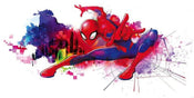 Komar Spider Man Graffiti Art Papier Peint Intissé 300x150cm 6 bandes | yourdeclineoration.com