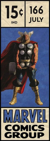 Komar Thor Retro Comic Box Papier Peint Intissé 100x280cm 2 bandes | yourdeclineoration.com