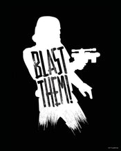 Komar Star Wars Silhouette Quotes Stormtrooper affiche art 40x50cm | yourdeclineoration.com