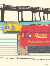 Komar Cars Strengthen Together affiche art 30x40cm | yourdeclineoration.com