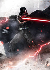 Komar Intisse Papier Peint Iadx4 025 Star Wars Vader Dark Forces | yourdeclineoration.com