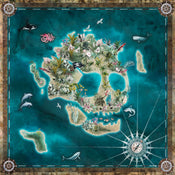Komar Intisse Papier Peint Iax5 0024 Skull Island | yourdeclineoration.com