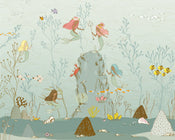 Komar Intisse Papier Peint Iax7 0013 Mermaids | yourdeclineoration.com