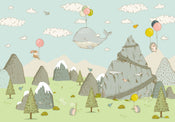 Komar Intisse Papier Peint Iax8 0028 Mountain Traveler | yourdeclineoration.com