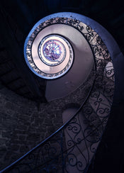 Komar Intisse Papier Peint Shx4 141 Wendeltreppe | yourdeclineoration.com