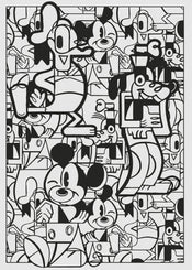 Komar Intisse Papier Peint Iadx4 058 Mickey Constructive | yourdeclineoration.com