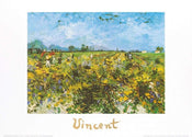 Vincent Van Gogh  The Green Vineyard affiche art 70x50cm | yourdeclineoration.com
