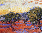 Vincent Van Gogh  Uliveto affiche art 30x24cm | yourdeclineoration.com