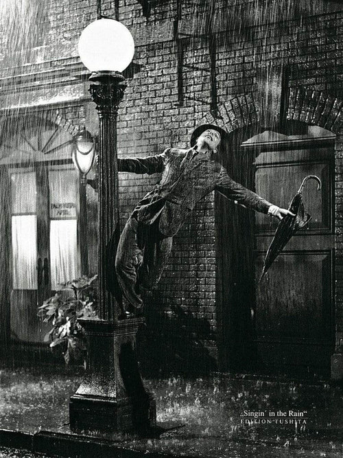 Liby  Gene Kelly singing in the Rain affiche art 50x70cm | yourdeclineoration.com