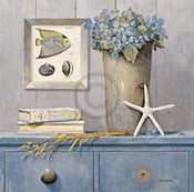 Arnie Fisk  St. Tropez Botanical affiche art 50x50cm | yourdeclineoration.com