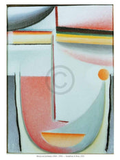 Alexej Jawlensky  Symphony in Rose affiche art 60x80cm | yourdeclineoration.com