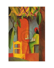 August Macke  TÃ¼rkisches Cafe II affiche art 24x30cm | yourdeclineoration.com