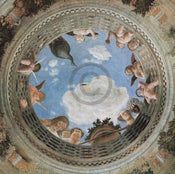 Andrea Mantegna  Camera degli sposi affiche art 95x95cm | yourdeclineoration.com