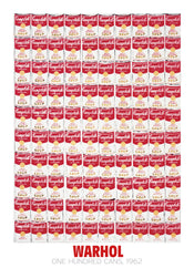 Andy Warhol  One Hundred Cans 1962 affiche art 65x90cm | yourdeclineoration.com