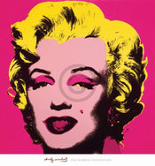 Andy Warhol  Marilyn MonroeHot Pink affiche art 65x70cm | yourdeclineoration.com
