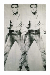 Andy Warhol  Elvis 1963 Double affiche art 60x90cm | yourdeclineoration.com