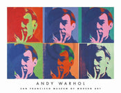 Andy Warhol  A Set of Six Self Portraits affiche art 86x66cm | yourdeclineoration.com