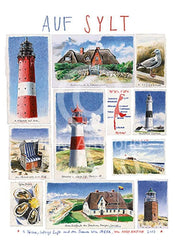 Andy Airfix  Auf Sylt affiche art 50x70cm | yourdeclineoration.com