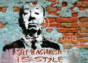 Edition Street  Self Plagiarism is style affiche art 50x70cm | yourdeclineoration.com