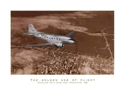 Margaret Bourke White  Mainline DC 3 over San Francisco affiche art 70x50cm | yourdeclineoration.com