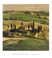 Elisabeth Carmel  Tuscan Villa affiche art 45x50cm | yourdeclineoration.com