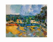Paul CÃ©zanne  Uferlandschaft affiche art 71x56cm | yourdeclineoration.com