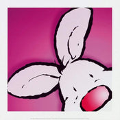 Jean Paul Courtsey  Rabbit affiche art 30x30cm | yourdeclineoration.com