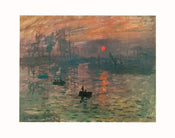 Claude Monet  Impression, Sonnenaufgang affiche art 71x56cm | yourdeclineoration.com