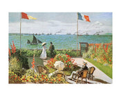 Claude Monet  Terazza sul mare a Saint Adresse affiche art 50x40cm | yourdeclineoration.com