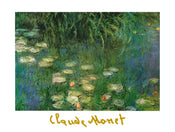 Claude Monet  Ninfee dell'Orangerie affiche art 80x60cm | yourdeclineoration.com