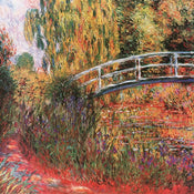 Claude Monet  Ponte giapponese affiche art 95x95cm | yourdeclineoration.com